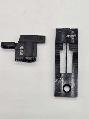 Игольная пластина+двигатель ткани 1/4" для Brother LT2-B875TR (двухиголка) 