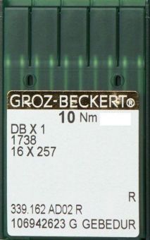Игла Groz-beckert DBx1 GEBEDUR № 90/14